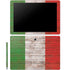Italian Flag Dark Wood Galaxy Book 12in Skin